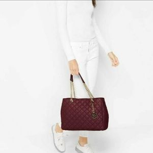 Michael Kors Susannah Large leather tote bag